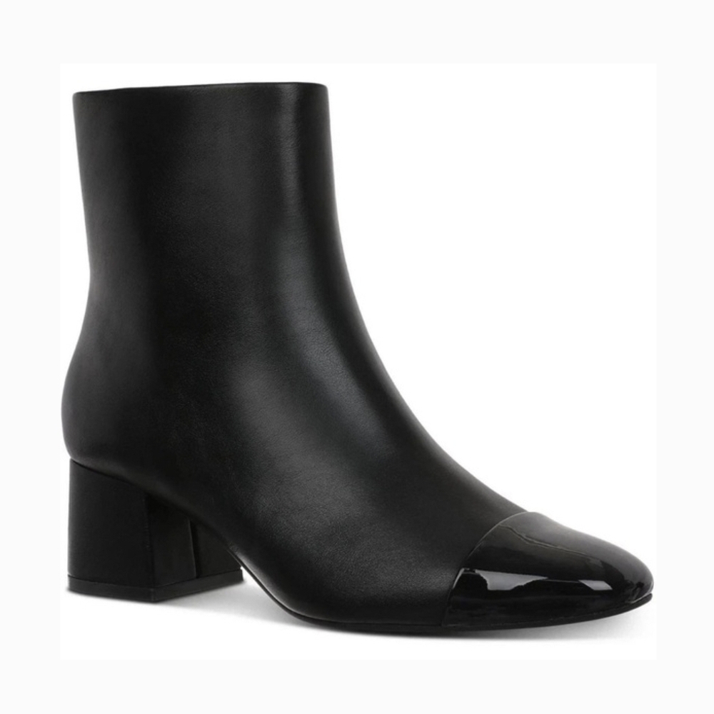 NWOB - On 34th Sleek Black Ankle Booties